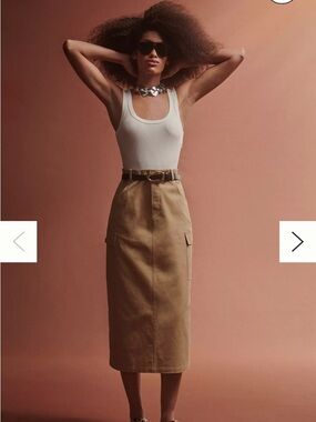 slim fit dress slacks Taron Strapless Heart Leather Midi Dress – Mew Mews main image 1